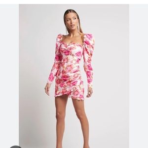 Rose Printed dress